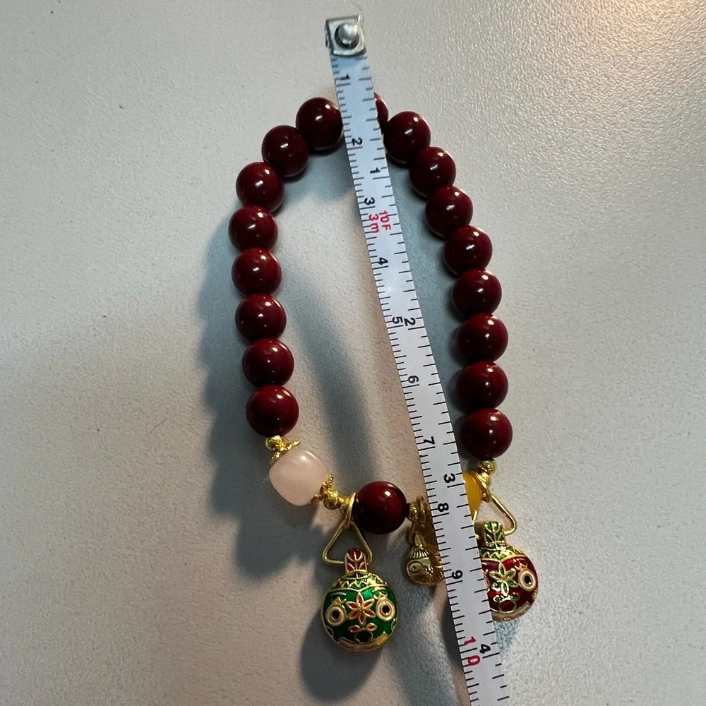 Gold Swallowing Beast Family Bracelet